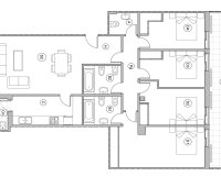 Resale - Apartment / flat -
Palmanova - Calviá